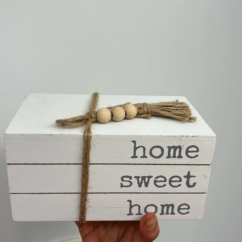 Floral Home Sweet Home Decorative Box